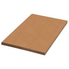 GRAINGER APPROVED 55VK14 PK 5 Corrugated Pad,Single,60" W,60" L,32 ECT 55VK14