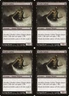 4x MTG 2010 DEATH CULTIST - HUMAN WIZARD CREATURE - NM MAGIC CARD x4 copies