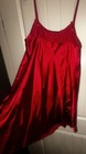 Vintage RED Lane Bryant Sexy~intimates Babydoll Nightie Velvet Strap/bows 14/16 — photo 6