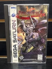 Dragon Force (Sega Saturn, 1996) No Reg CARD ! - TESTED & Working
