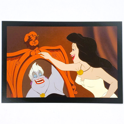 Ursula Vanessa Postcard Disney Villains The Little Mermaid Sea Witch Octopus