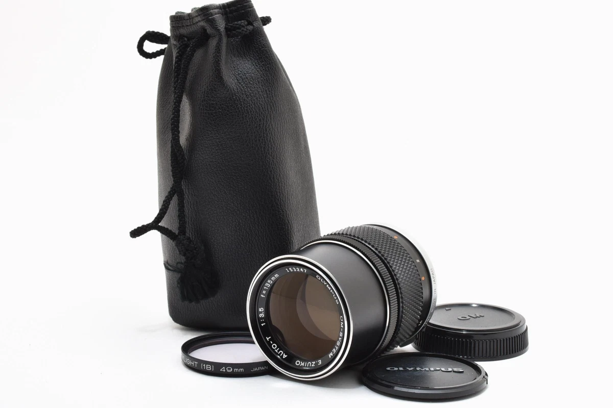 F/3.5 Camera Lenses Olympus Zuiko 135mm Focal for sale | eBay