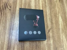 KraftGeek Video Microphone  Black Brand New Compatible With Smart Phones Laptops