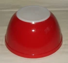 PYREX - 1 1/2 QT. - #402 PRIMARY Red Mixing Bowl