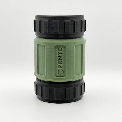 Battery Storage Container  | 3D Printed | Fits AAA, AA, cr123, 1632, 2032