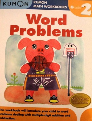 Kumon Math Workbooks   Word Problems Grade 2  Sehr guter Zustand.