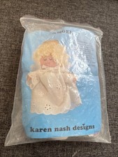 Vintage Karen Nash Designs DIY Angel Craft No. 102E 1980