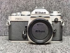 Nikon FM3A 35mm Film SLR Camera Body Silver Excellent Condition