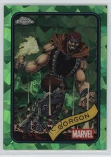 2025 Topps Chrome Marvel Comics Sapphire Green 43/99 Gorgon #195 0i1l