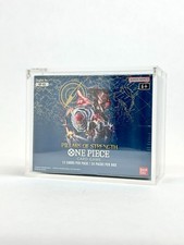 One Piece OP3 Sealed Booster Box Acrylic Case  Collector Display