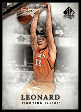 2012-13 SP Authentic Meyers Leonard Portland Trail Blazers #21