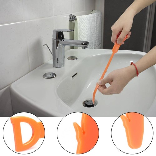 Forlivese Drain Snake, Drain Clog Remover,Hair snake Tool Drain Opener, sink ... - Picture 2 of 7