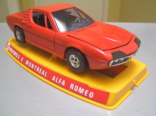 POLITOYS Alfa Romeo Montreal N°6 – Échelle 1:25, Occasion