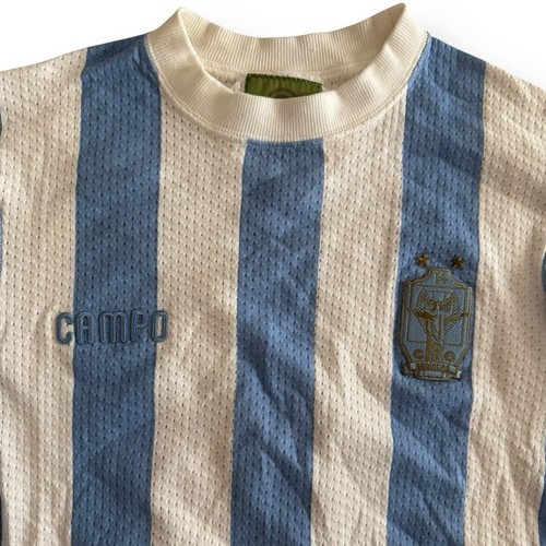 Argentina ALBICELESTE Maradona Jersey Shirt Campo Retro Size M/L - Picture 4 of 14