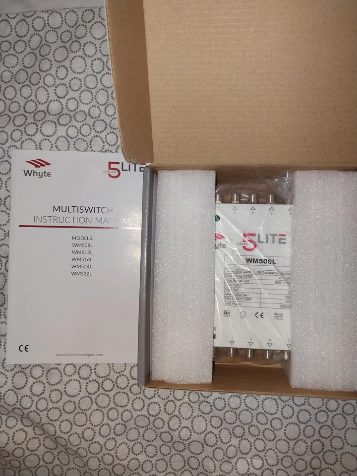 Multiswitch 5in 8 Out Stand Alone, White, Series 5, Bran New. - Image 3 of 4