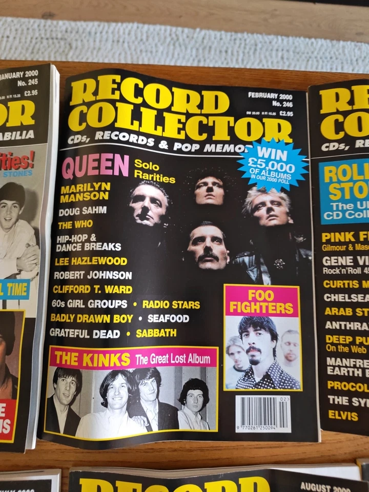 Record Collector Magazine 2000 Full Year All 12 Copies Jan To December - Image 3 of 4