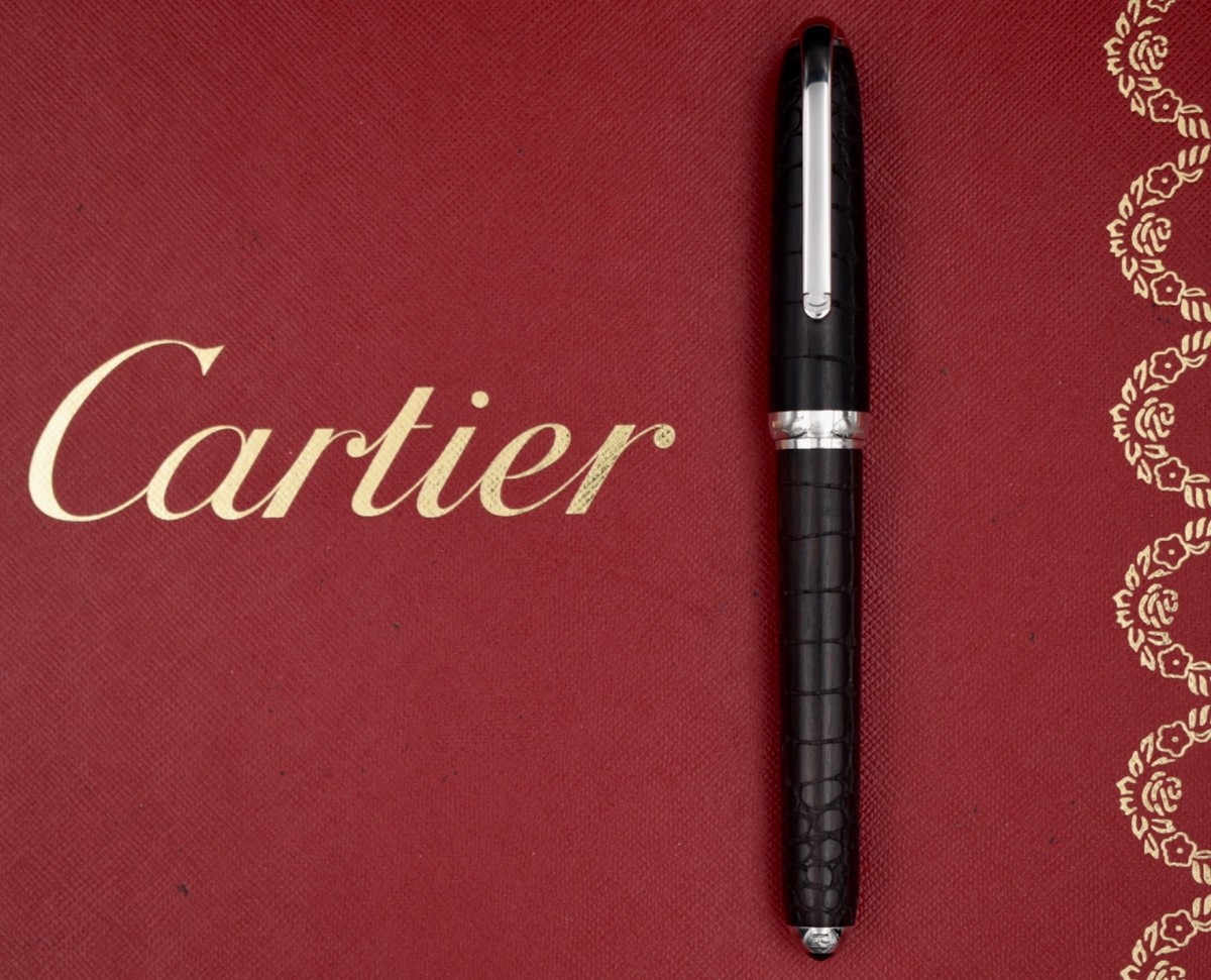 CARTIER Louis Cartier Dandy Ebony Crocodile Limited Edition 1/1847