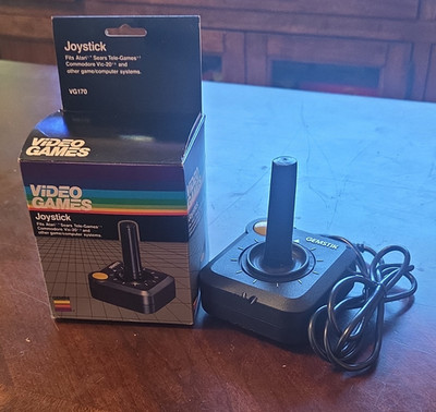 Gemini Gemstik VG170 Wired Joystick for Atari 2600, VIC-20, Sears Tele-Games