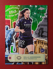 2026 Topps Chrome Final Dest Green Bella Andersson RC #FD-15 01/99 First Print