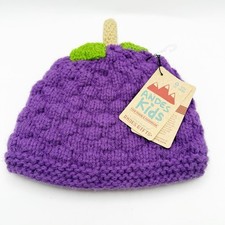 NEW Andes Gifts Kids Handmade Knitted Grape Hat Artisan Beanie