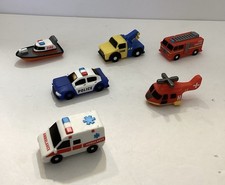 Cars Light Up Bath Toys 6 Pack Water-Activated Toys Light Up Emergency Vehicles