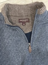 Johnston  Murphy Waffle Quarter Zip Size large