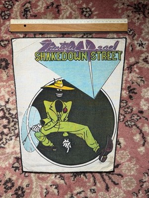Grateful Dead-Patch/Aufnäher/ Shakedown Street/ Rock /80er J.