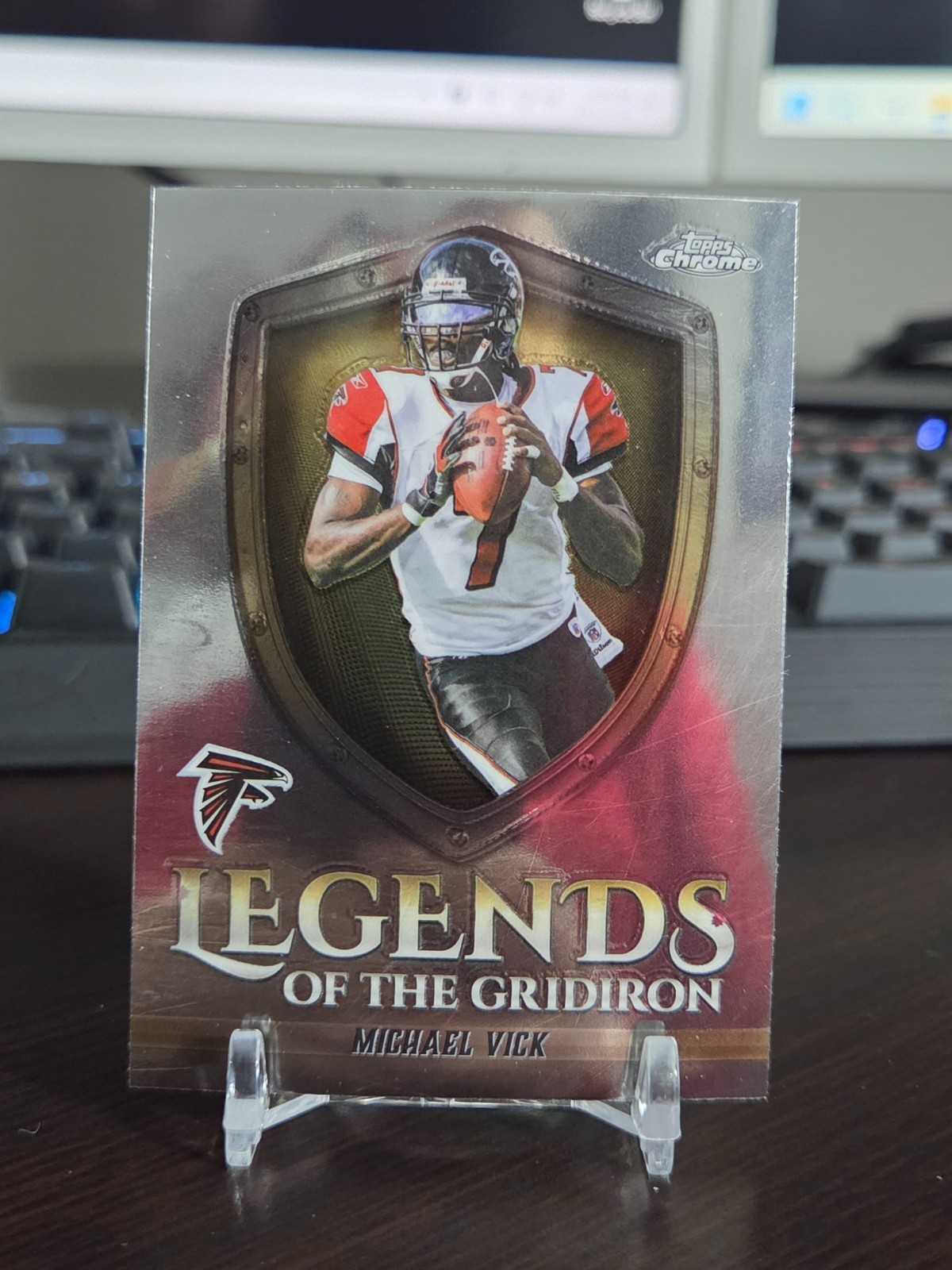 2025 Topps Chrome #LOG-2 Michael Vick Legends of the Gridiron