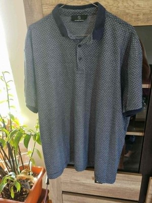 blau/weißes Poloshirt von Gentlemen Selection Größe 56