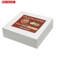 Packing Paper Sheets 100 Pcs Moving Supplies 12x12 In Newsprint Wrapping Boxes