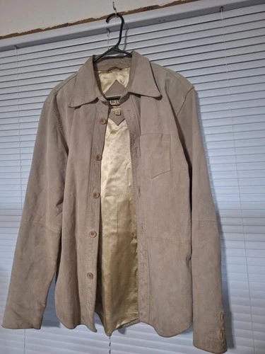 BC Ethic Suede Mens Shirt Jacket - product listing photo