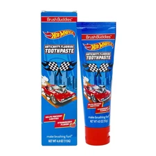Brush Buddies Hot Wheels Anticavity Fluoride strawberry Toothpaste 4oz Exp-2027