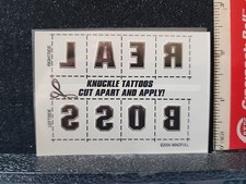 Temporary Tattoo New On Card Various Designs Available Will Combine Shipping