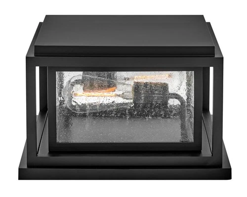 Hinkley Lighting 1008 Republic 120v 2 Light 8" Tall Coastal - Black - Picture 12 of 12