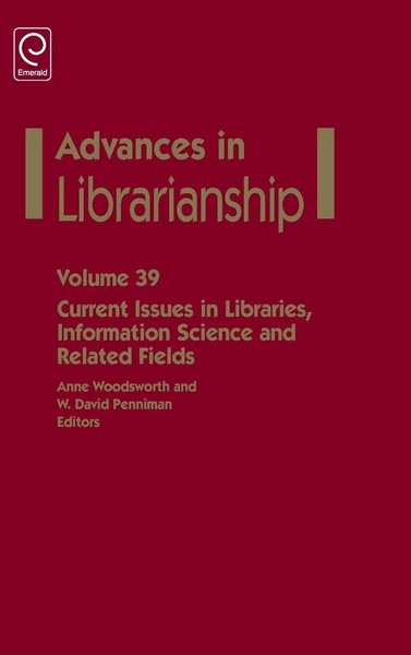 Anne Woodsworth (U. A.) | Current Issues In Libraries, Information Science...-image