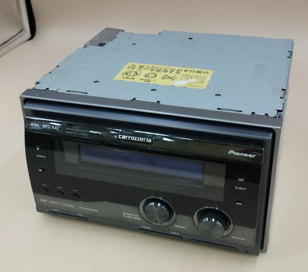 Pioneer Carrozzeria FH-P710MD 2DIN Car Audio CD MD Player Used