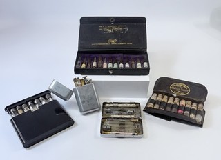 Antique Medical Apothecary Doctors Kits Medicine For Display Only