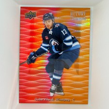 2023-24 Upper Deck Allure #CF-23 Gabe Vilardi Color Flow Red-Orange