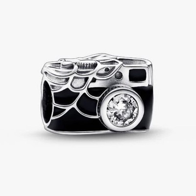 Authentic Pandora x Marvel Spider-Man Camera Selfie Charm 792352C01