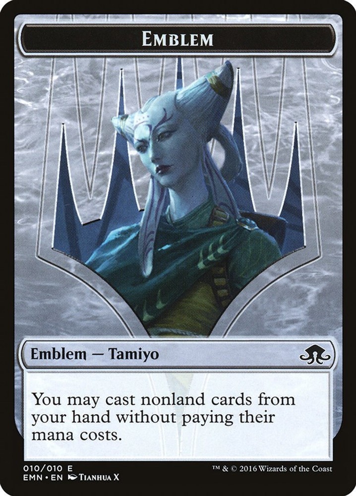 Emblem - Tamiyo, Field Researcher [Eldritch Moon] LP - Magic