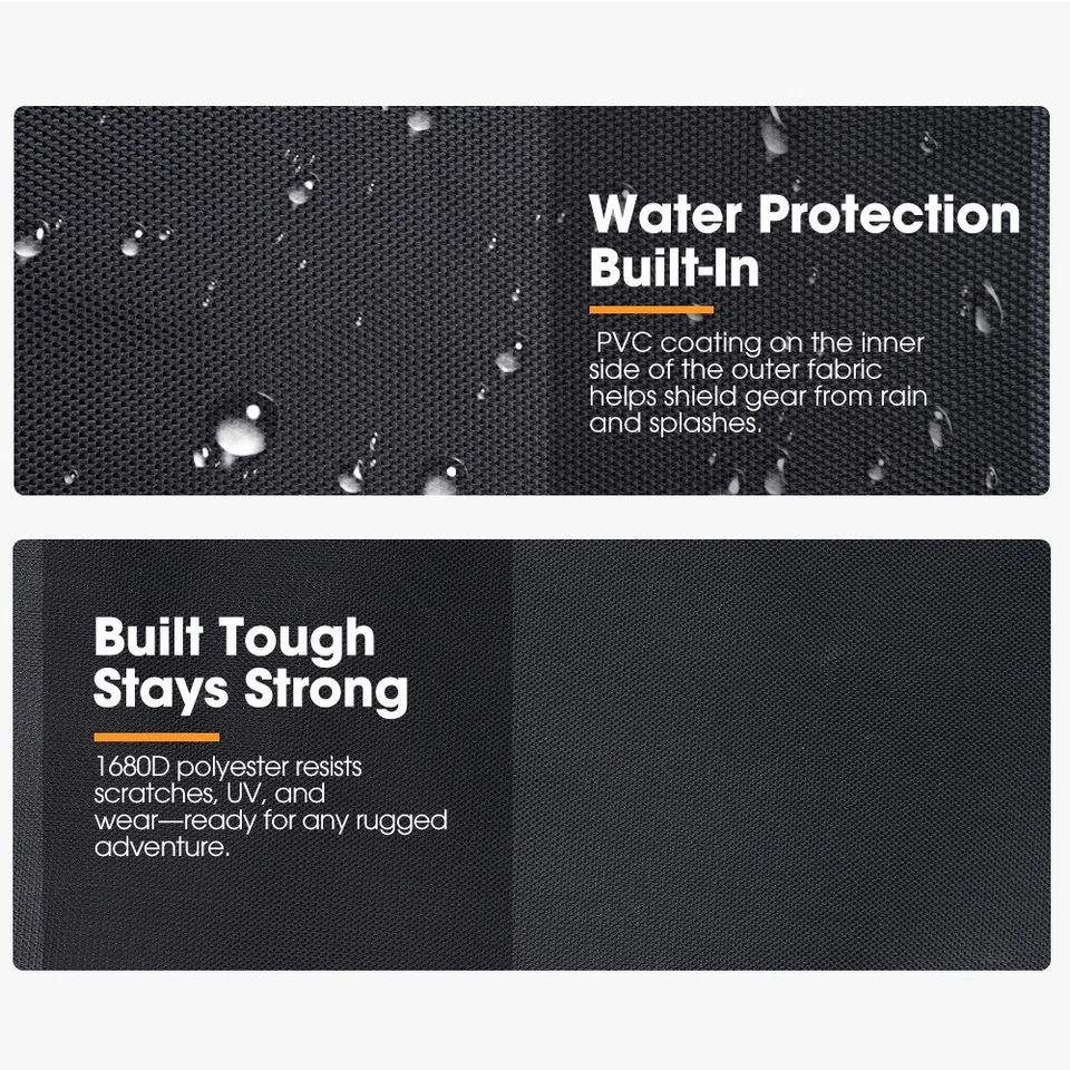 San Hima 70L Spare Wheel Bag Rubbish Bin & Accessory Storage Tote Snatch Rear - image 4 of 4