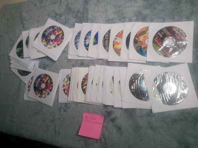 Lot of 76 Loose Video Game Bonus Disks/Soundtracks Resurfaced and Tested