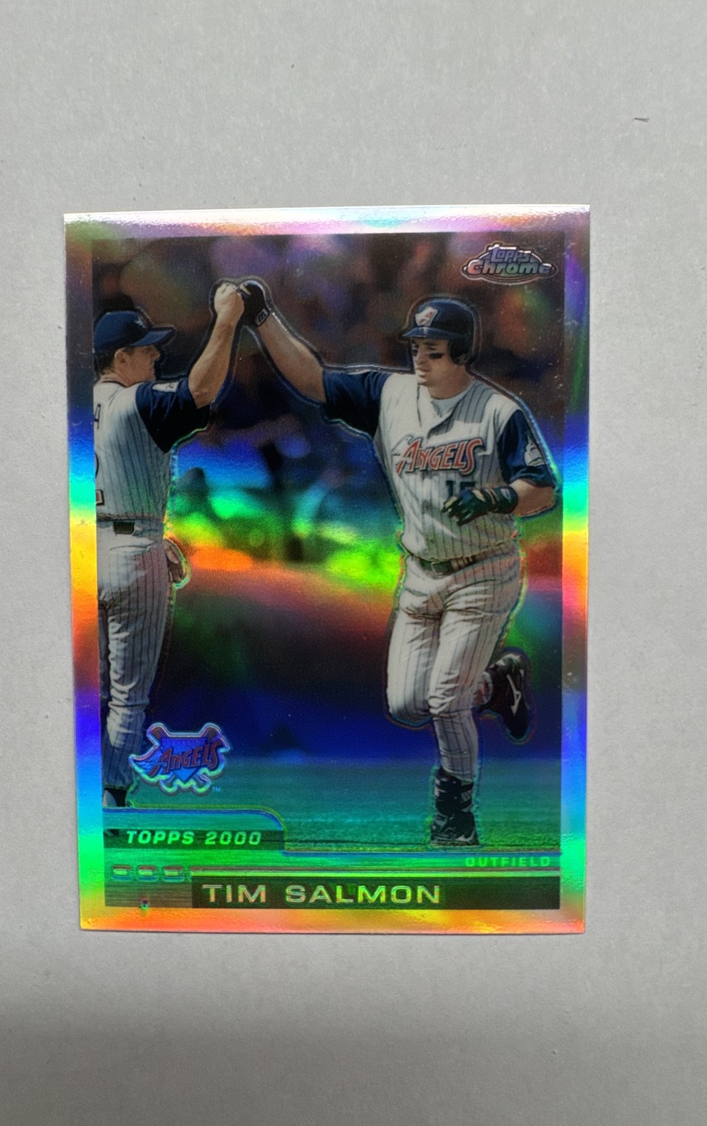 2000 Topps Chrome - Tim Salmon #348 Refractor