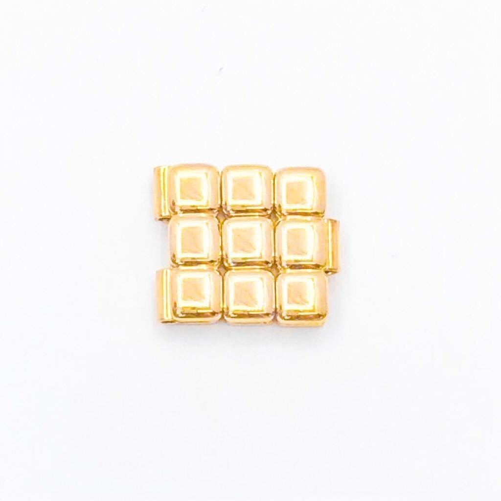 Cartier Tank Anglaise YG 3-Row 10mm x 10mm Single-Piece Watch Part Used From Ja