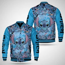 I'm Fall In Love With Stitch Lilo & Stitch Ohana Means Family Jacket