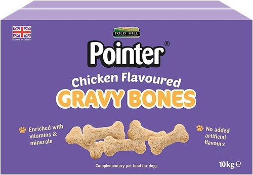 Chewdles Pointer Chicken Flavour Gravy Bones 10kg - 第 1/13 張圖片