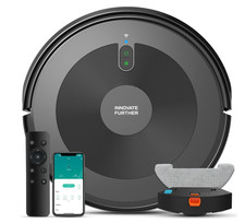 AZQQ Robot Vacuum and Mop 2-in-1, 2800Pa Robot Vacuum Cleaner, Strong Suction &