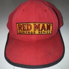 Vintage RARE Red Man Heritage Series Tobacco Hat Made in USA Chew Embroidered