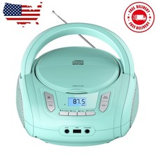 Portable CD Player Boombox with Bluetooth,FM Radio,USB MP3 Playback,CD Player..