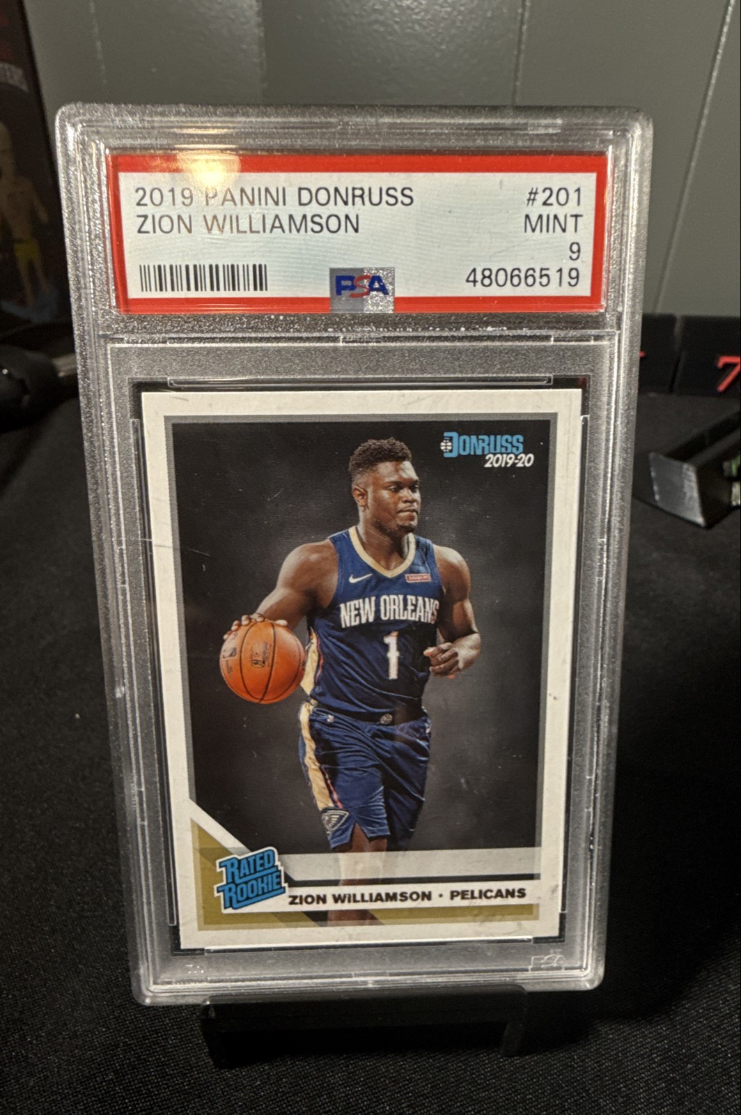 2019-20 Panini Donruss - Rated Rookie Zion Williamson #201 (RC)